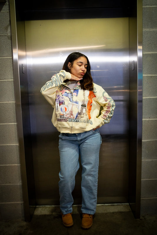 WELCOME TO FRANCE Zip ups