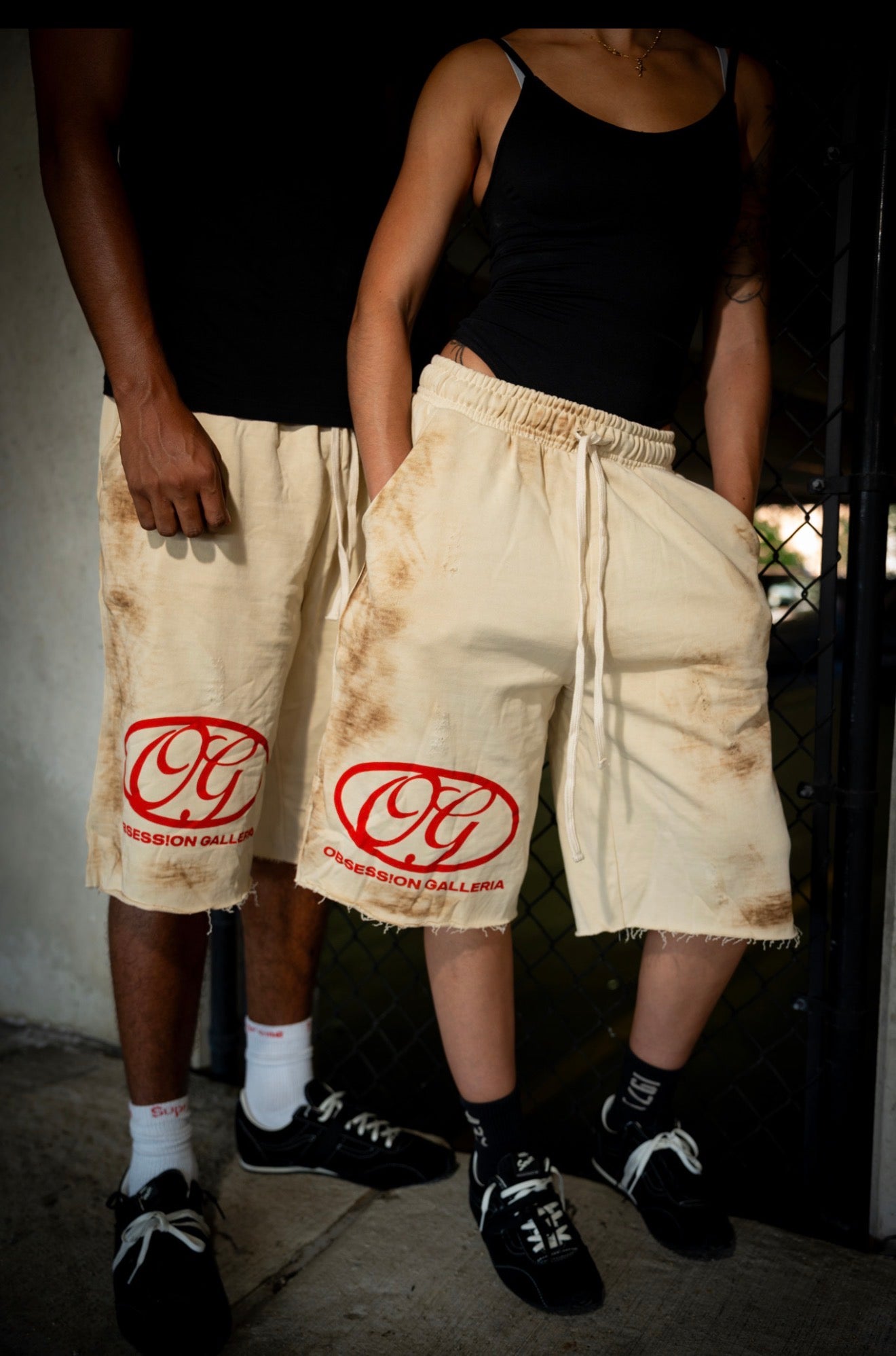 “Burn” 3/4 Shorts