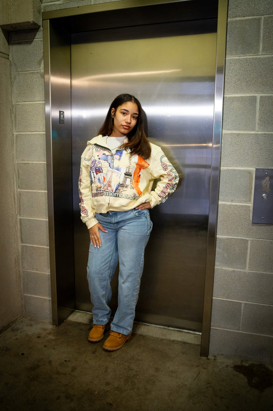 WELCOME TO FRANCE Zip ups