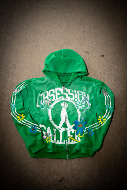 Peace & Love Zip-Up