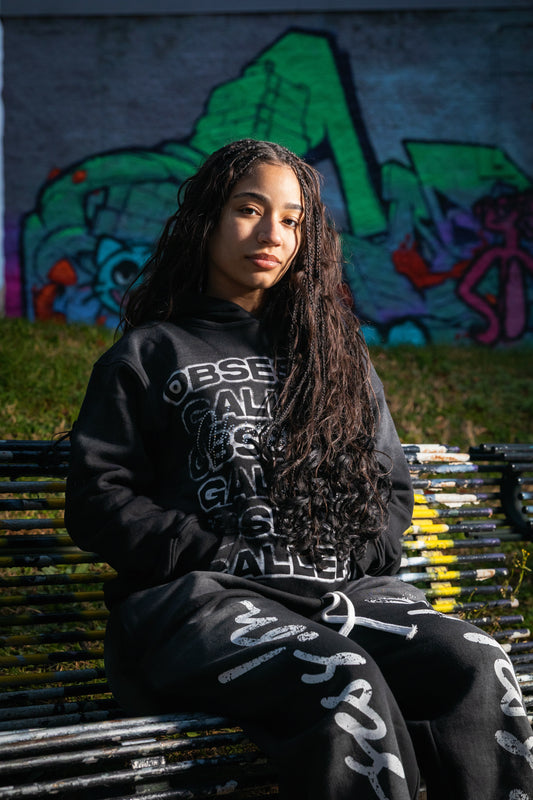 STATEMENT Sweatsuit "Ashy Black"