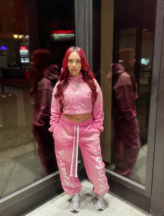 STATEMENT Sweatsuit "Strawberry Pink"