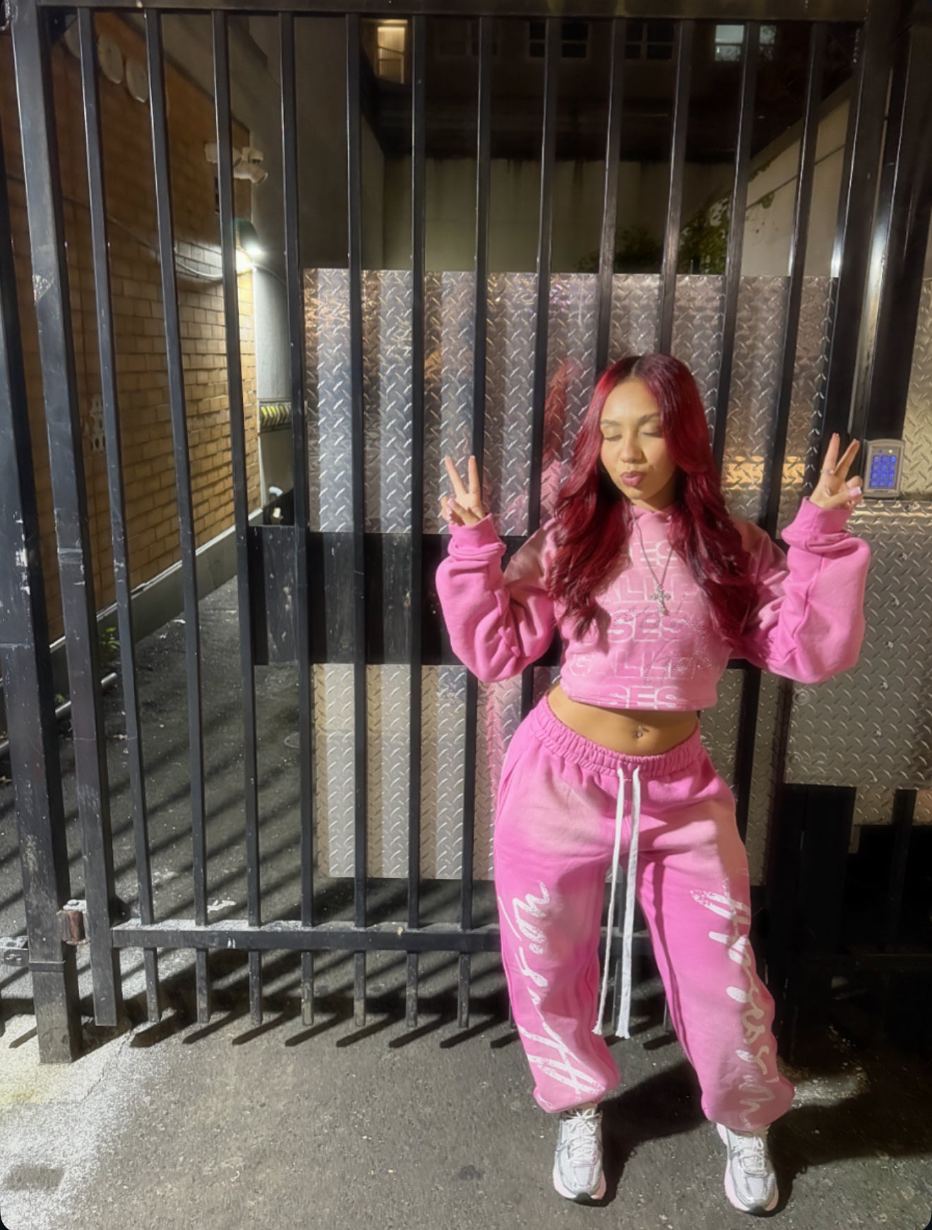 STATEMENT Sweatsuit "Strawberry Pink"